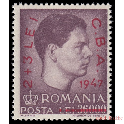 Rumanía  Romania 996 1947 Rey Michael MNH