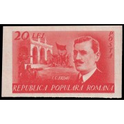 Rumanía Romania 1078 1949 30 aniv. de la muerte del sindicalista I.G.Frimu MNH