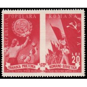 Rumanía Romania 1084 1949 Amistat Rumano-Soviética MNH