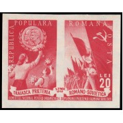 Rumanía Romania 1084 1949 Amistat Rumano-Soviética MNH