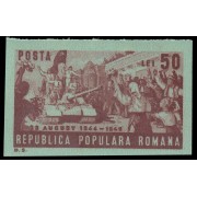 Rumanía Romania 1081 1949 5 aniv. de la liberación del país por la Armada soviética MNH