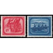 Rumanía Romania 1283/84 1952 Cultura física y deportes MNH