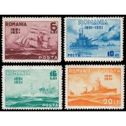 Rumanía Romania 418/21 1931 50 aniv. de la Marina MNH