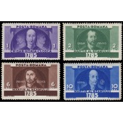 Rumanía Romania 477/80 1935 150 aniv. de la revuelta en Transilvania MNH