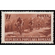 Rumanía Romania 1150 1951 Vuelta ciclista a Rumanía MNH