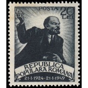 Rumanía Romania 1076 1949 25 aniv. de la muerte de Lenin MNH