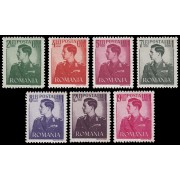 Rumanía Romania 686/92  1942 Integración de la Región de Bucovine MNH