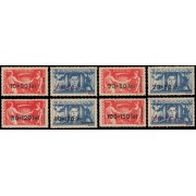 Rumanía Romania 886/93 1946 Frente de Agricultores MNH