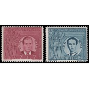 Rumanía Romania 642/43 1941 4 aniv. de la Muerte de 2 Legionarios MNH