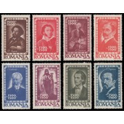 Rumanía  Romania 952/59 1947 En beneficio del instituto rumano-soviético MNH