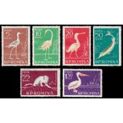 Rumanía Romania 1552/57 1957 Fauna del Delta del Danubio MH