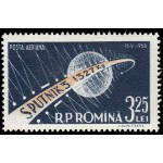 Rumanía  Romania Aéreo 87 1958 Satélite Sputnik MNH