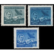 Rumanía Romania 1121/23 1950 40 aniv. del primer vuelo de Aurel Vlaicu MNH