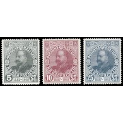 Bulgaria Bulgary 91/93 1912 25 aniv. del reinado de Fernando I MNH