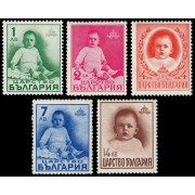 Bulgaria Bulgary 319/23 1938 Aniversario del príncipe heredero MH