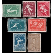 Bulgaria Bulgary 224/30 1931 Juegos balcánicos en Sofía MNH