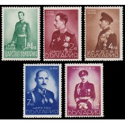 Bulgaria Bulgary 324/28 1938 20 aniv. de la coronación del zar Boris III MNH