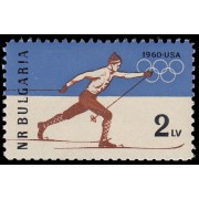 Bulgaria Bulgary 1006 1960 Juegos Olímpicos de Invierno de 1960 Squaw Valley MNH