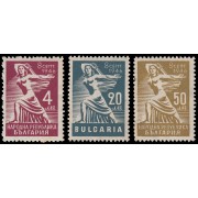 Bulgaria Bulgary 494/96 1946 Referendum del 8 de septiembre MNH