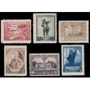 Bulgaria Bulgary 142/47 1920 70 aniv. del nacimiento del poeta Iwan Vazow MH