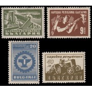 Bulgaria Bulgary 566/69 1947 Actividades industriales MNH