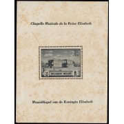 Bélgica HB 13 1941 Castillo musical de la Reina Elisabeth MNH