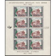 Bélgica 1239 1961 Milenario de Ypres Puerta de Menin MNH