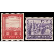 Alemania Imperio Germany 728/29 1941 La Feria de Viena y el Fondo Cultural de Hitler MH