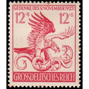 Alemania Imperio Germany 784 1944 21 aniv. del golpe de estado de Munich MH