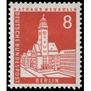 Alemania Berlín 162 1958 Ayuntamiento de Neukölln MH