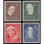 Alemania Federal Germany 29/32 1961 Bienestar: ayudantes de la humanidad 1951 MH