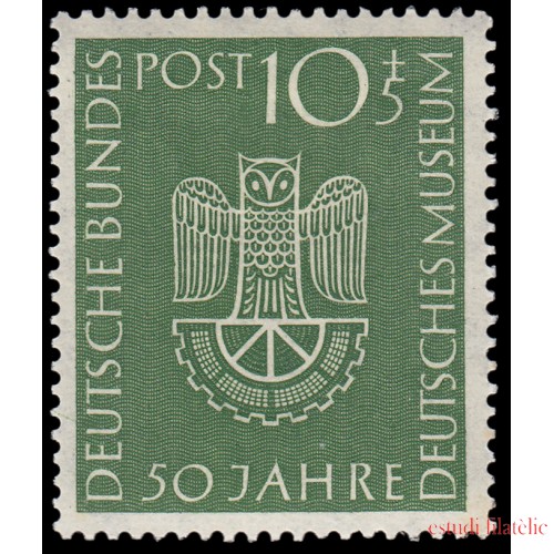 Alemania Federal Germany 51 1953 50 años del Museo Alemán de Múnich MH