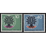 Alemania Federal Germany 199/00 1960 Año Mundial de los Refugiados MH