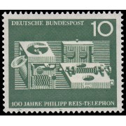 Alemania Federal Germany 245 1961 Teléfono de Reis de 1861 MH