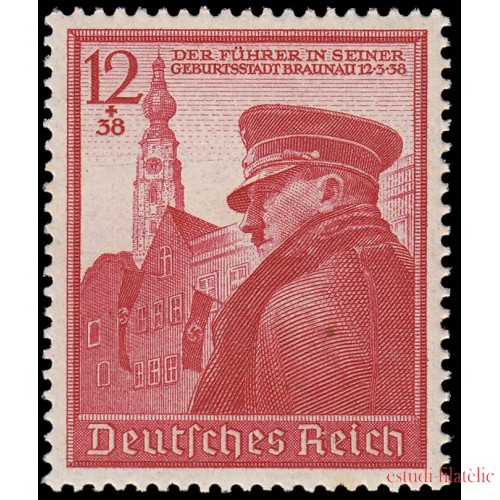 Alemania Imperio Germany 634 1939 50 aniv. de Hitler  MNH