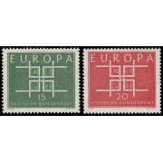 Alemania Federal Germany 278/79 1963 Europa MNH