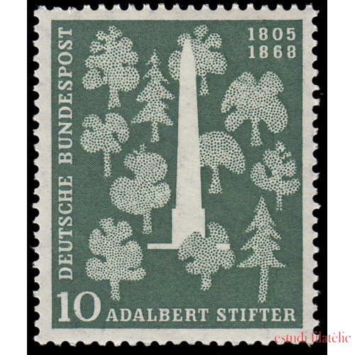 Alemania Federal Germany 96 1955 150 aniv. de Adalbert Stifter MNH