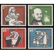 Alemania Federal Germany 119/22 1956 Bienestar: ayudantes de la humanidad 1956 MNH