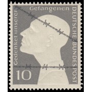 Alemania Federal Germany 49 1953 Prisioneros de guerra MNH