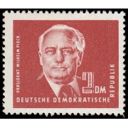 Alemania Oriental 9 1950 De la serie Presidente Pieck MNH