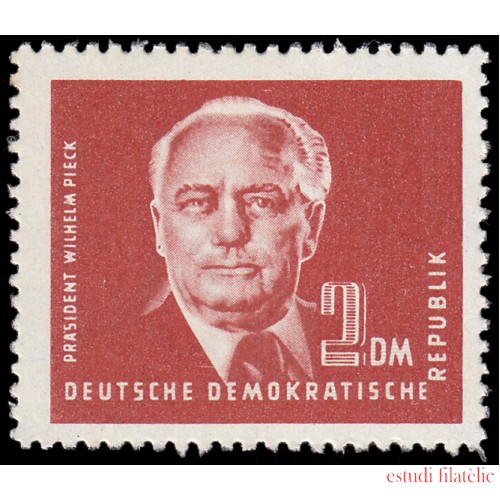 Alemania Oriental 9 1950 De la serie Presidente Pieck MNH