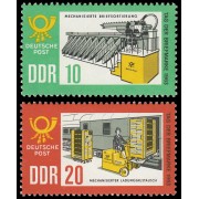 Alemania Oriental 701/02 1963 Día del sello MNH