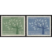 Alemania Federal Germany 255/56 1962 Europa MH