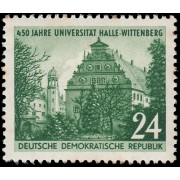 Alemania Oriental 74 1952 450 aniv. de la Universidad de Hall-Wittenberg MH