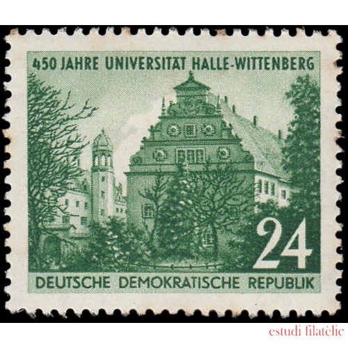 Alemania Oriental 74 1952 450 aniv. de la Universidad de Hall-Wittenberg MH