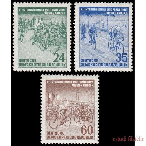 Alemania Oriental 106/08 1953 6ª Carrera cicllista de la paz MH