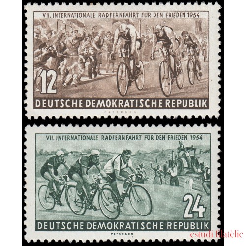 Alemania Oriental 164/65 1954 7ª Carrera ciclista internacional por la paz MH