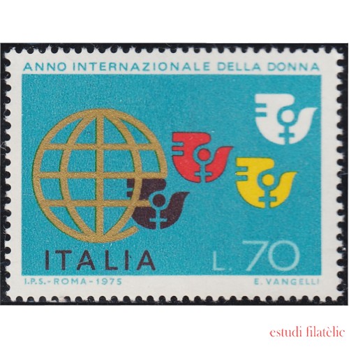 Italia Italy 1224 1975 Año internacional de la mujer MNH