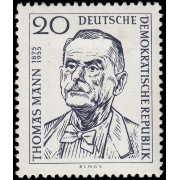 Alemania Oriental 259 1956 Aniversario de la muerte del escritor Thomas Mann MH