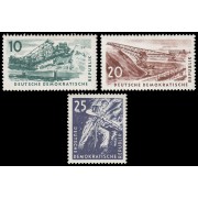 Alemania Oriental 294/96 1957 Industria minera MH